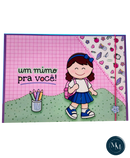 CAIXA LIVRO LOUSA MENINA